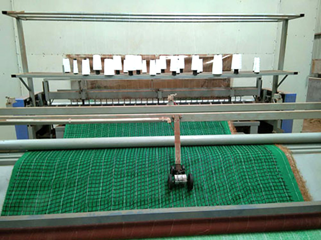 抗冲植物纤维毯